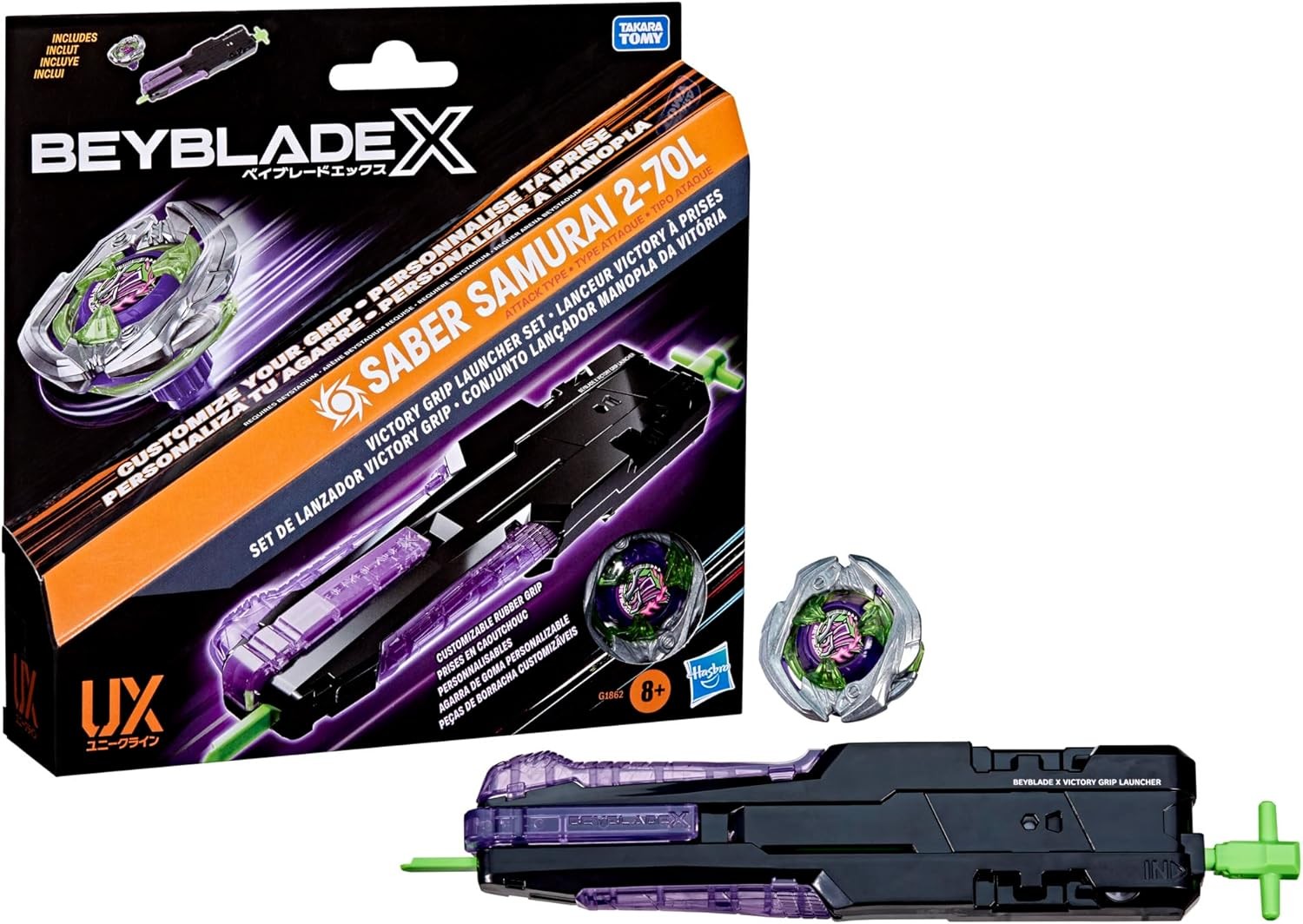 Beyblade: Set de lanzador Victory Grip
