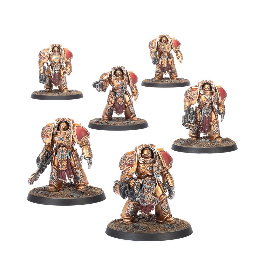 Pre Venta 17/10/2026 - Adeptus Custodes: Sodalidad de Exterminadores Aquilon (77-12)