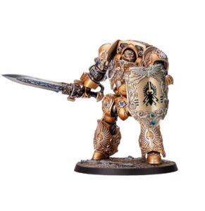 Pre Venta 17/10/2026 – Adeptus Custodes: Sodalidad de Dreadnought Custodio (77-08)