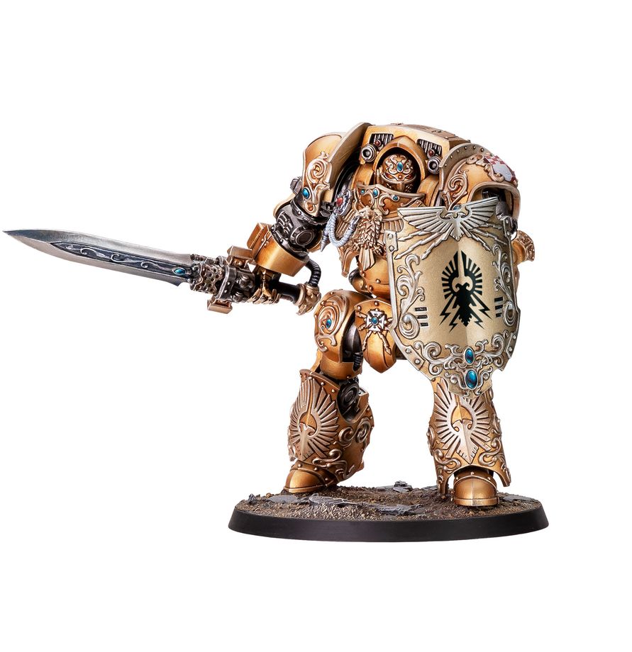 Pre Venta 17/10/2026 - Adeptus Custodes: Sodalidad de Dreadnought Custodio (77-08)
