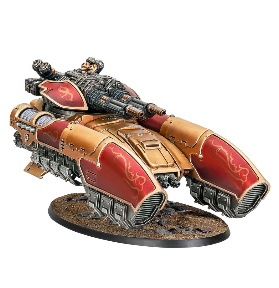 Pre Venta 17/10/2026 - Adeptus Custodes: Tanque Gravitatorio Caladius Aniquilador (77-10)