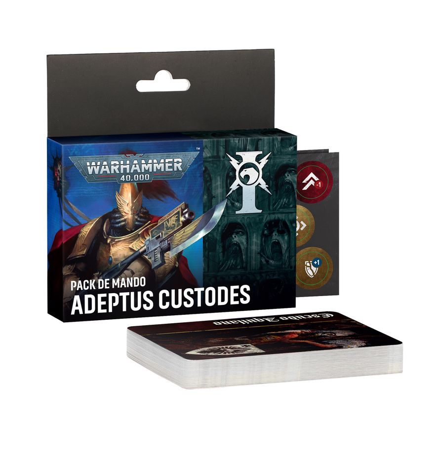 Adeptus Custodes: Pack de Mando (ES) (01-15)