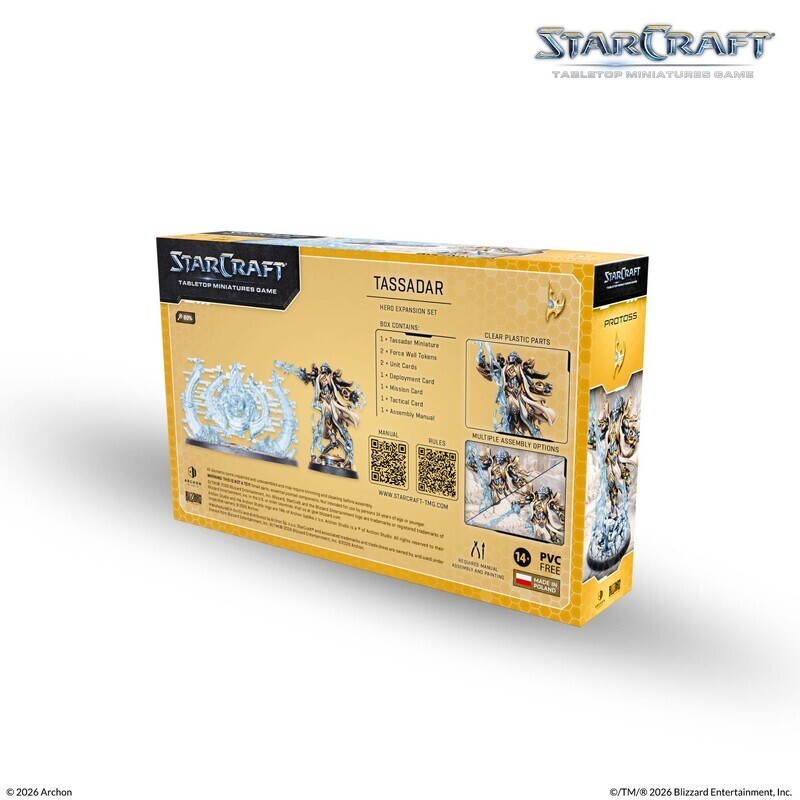 Pre Venta 06/11/2026 - StarCraft The Miniatures Game: Protoss Hero Expansion Set: Tassadar - Imagen 2