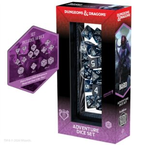 Dungeons & Dragons: Adventure Dice – Bard: Blue, Black