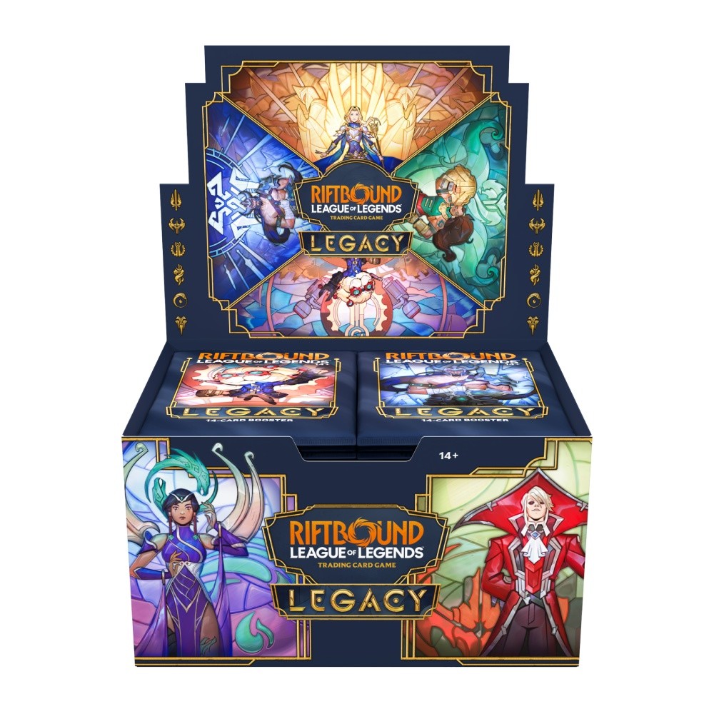 Pre Venta 29/01/2027. Riftbound: League of Legends TCG - Legacy - Booster Box (24x Booster) (EN)