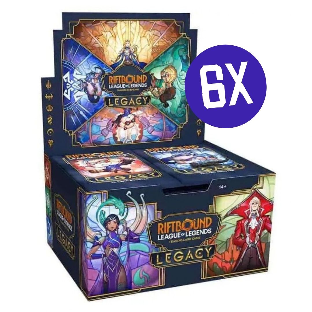 Pre Venta 29/01/2027. Riftbound: League of Legends TCG - Legacy - Booster Box CASE (6x Booster Box) (EN)