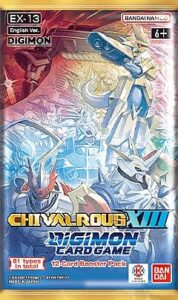 Digimon TCG: Chivalrous XIII (EX-13) Booster (1x Boosters) (Inglés)