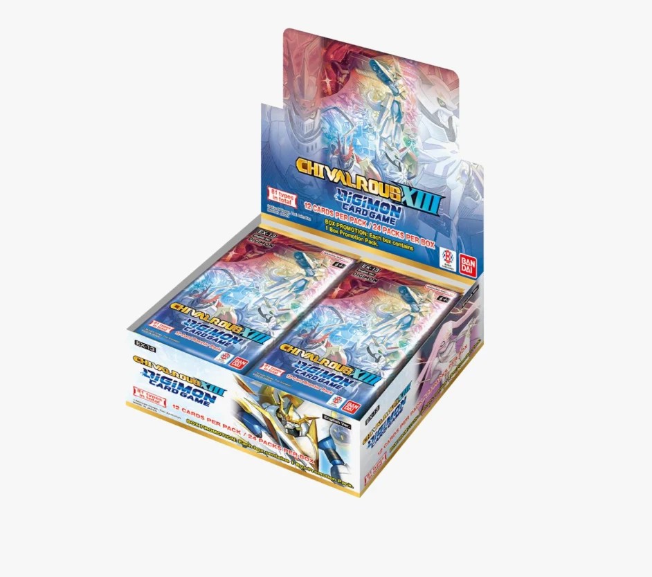 Digimon TCG: Chivalrous XIII (EX-13) Booster Box (24x Boosters) (Inglés)