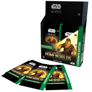 Star Wars Unlimited: Homeworlds – Carbonite Booster (1x Boosters) – Inglés