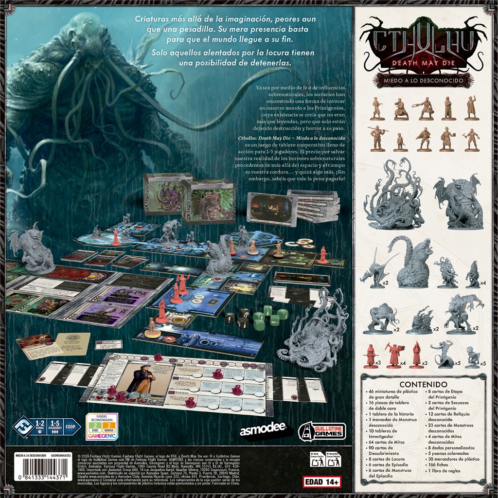 Pre Venta 30/10/2026. Cthulhu Death May Die: Miedo a lo desconocido - Imagen 3