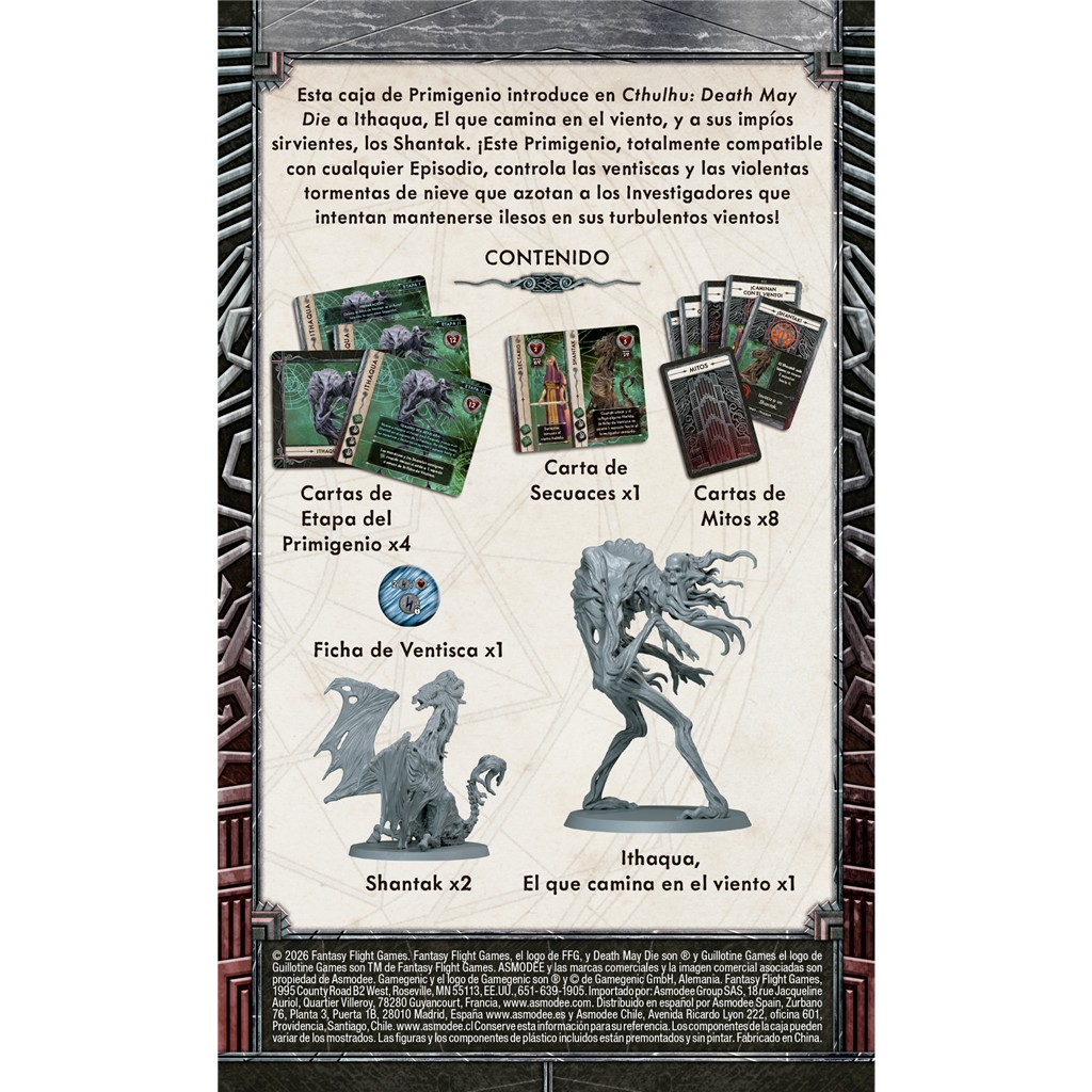Pre Venta 30/10/2026. Cthulhu: Death May Die: Ithaqua, el que camina en el viento - Imagen 3