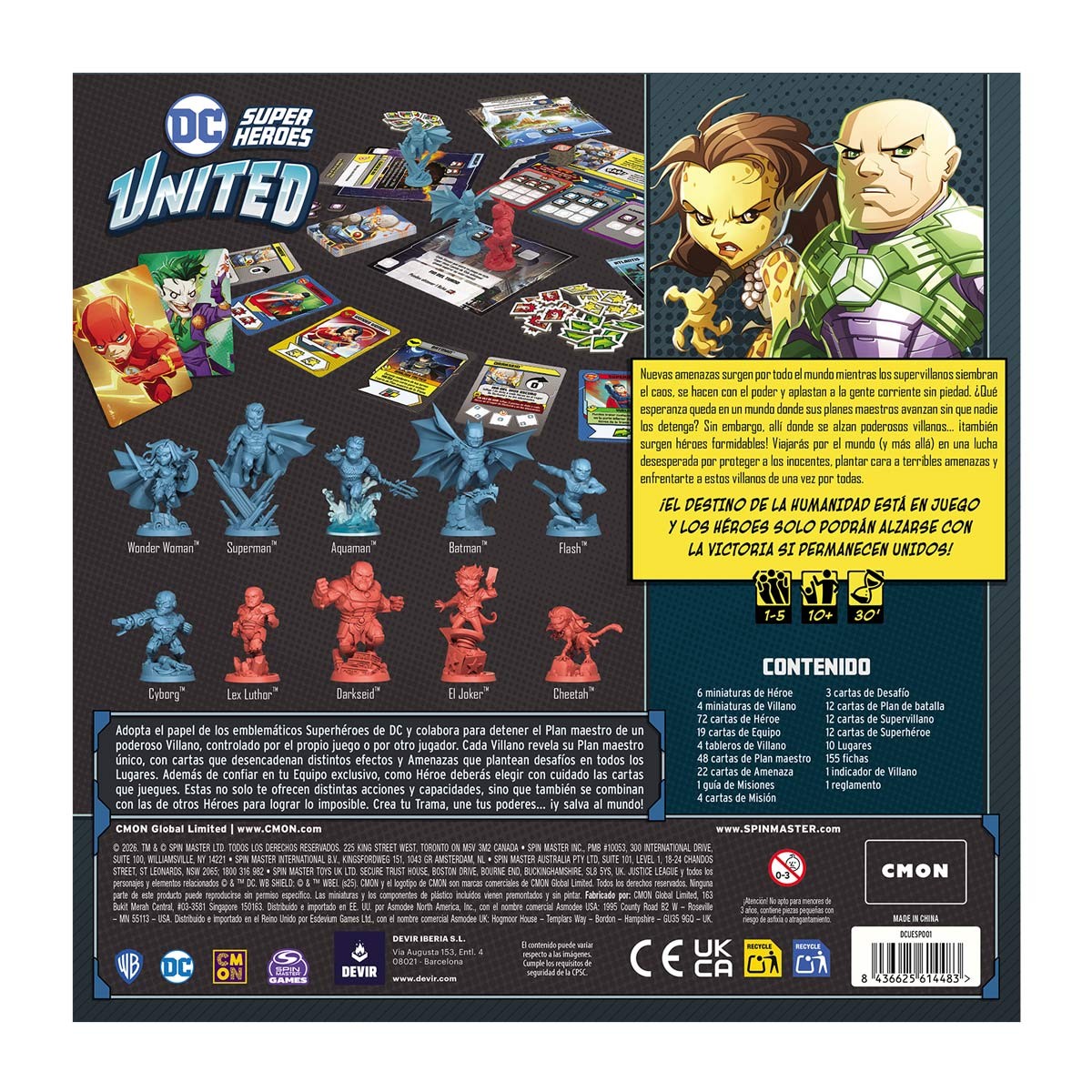 Pre Venta 30/10/2026. DC Super Heroes United (Español) - Imagen 2