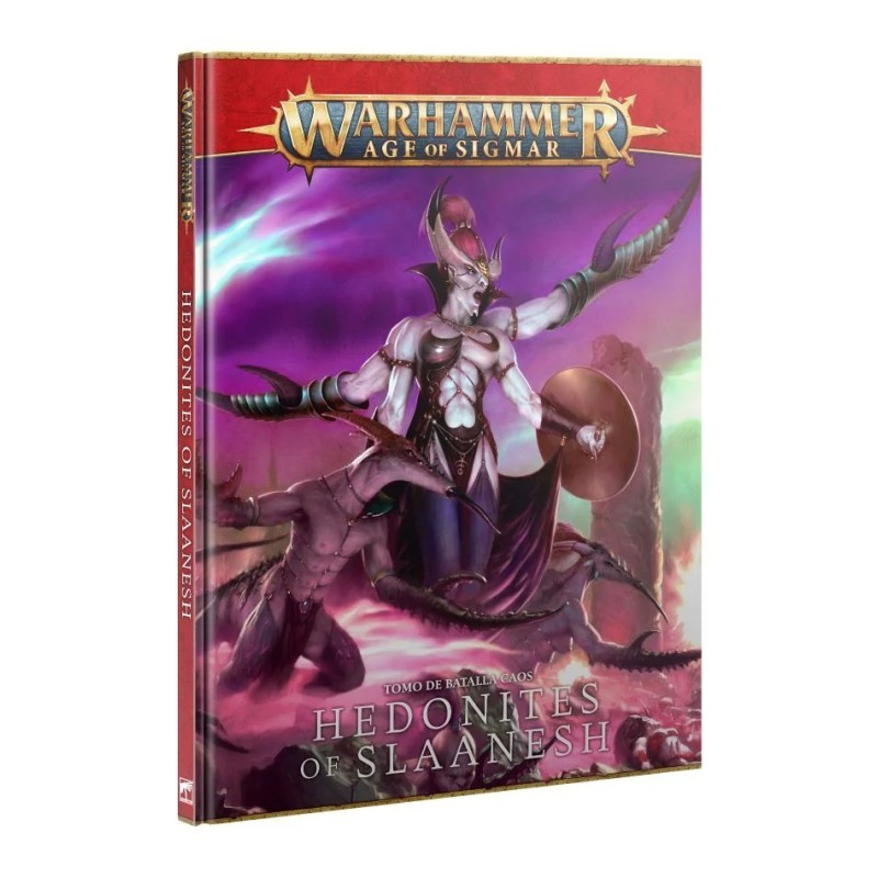 Hedonites of Slaanesh: Tomo de batalla / Battletome