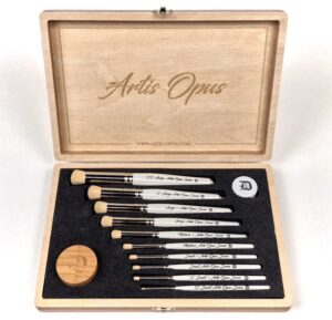 Artis Opus: Series D Plus – Drybrush Full Set (10 Brushes)