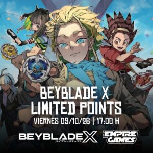 Beyblade X – LIMITED POINTS (09/10/26 – 17:00)