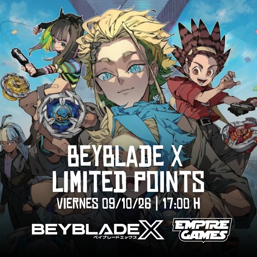 Beyblade X - LIMITED POINTS (09/10/26 - 17:00)